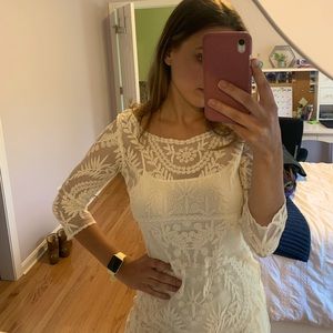 Beautiful Cream Express Dress